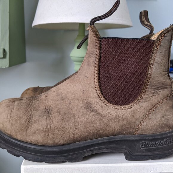 Blundstone Brown Suede Boots Women's Size 6 Granola Girl - Picture 1 of 6